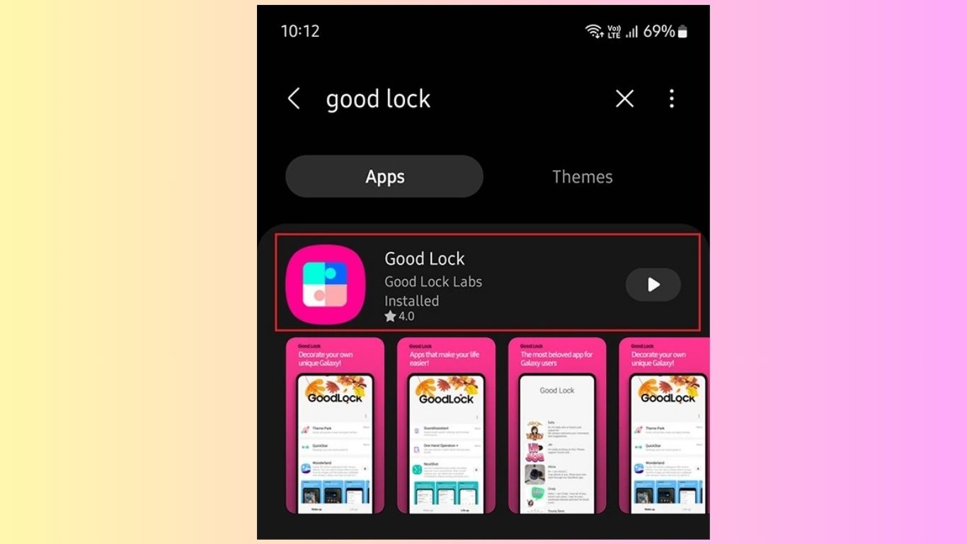 Install Good Lock on Galaxy Phones