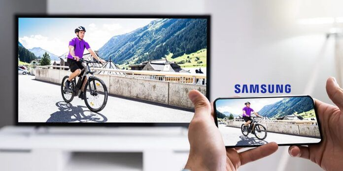 Galaxy Screen With Chromecast Or Android TV