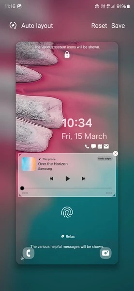 Add or Remove The Now Playing Widget