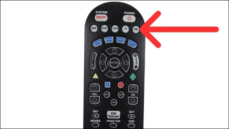 Switch Between Cable Mode and TV Mode