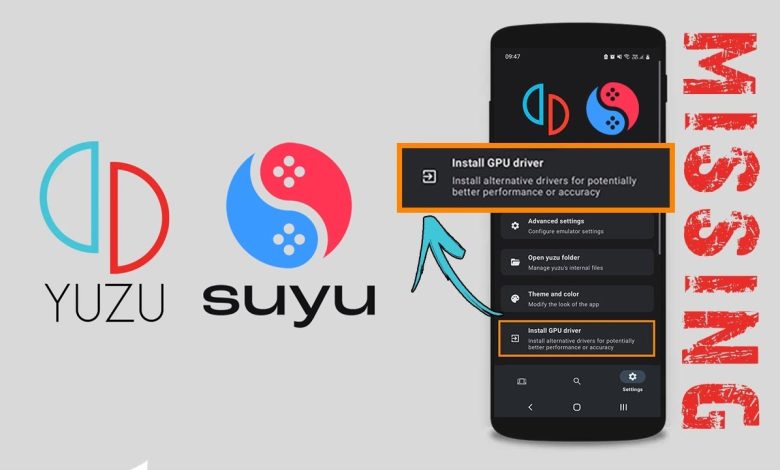 install custom drivers in yuzu for Android