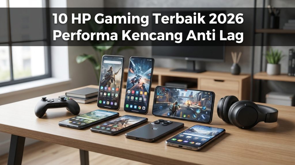10 HP Gaming Terbaik 2026 Performa Kencang Anti Lag