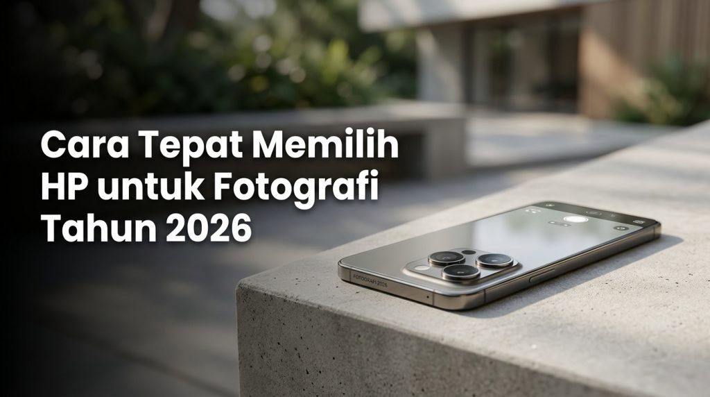 Cara Tepat Memilih HP untuk Fotografi Tahun 2026