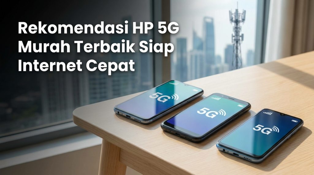Rekomendasi HP 5G Murah Terbaik Siap Internet Cepat