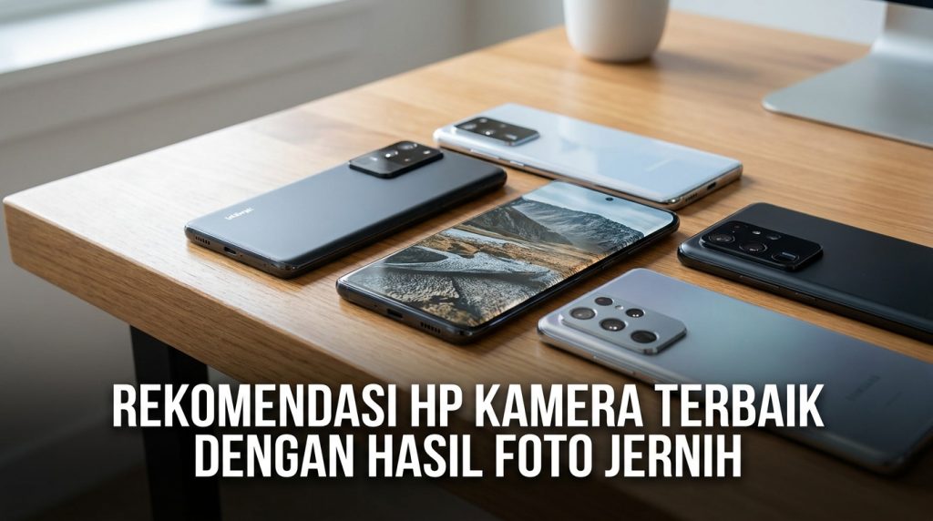 Rekomendasi HP Kamera Terbaik dengan Hasil Foto Jernih