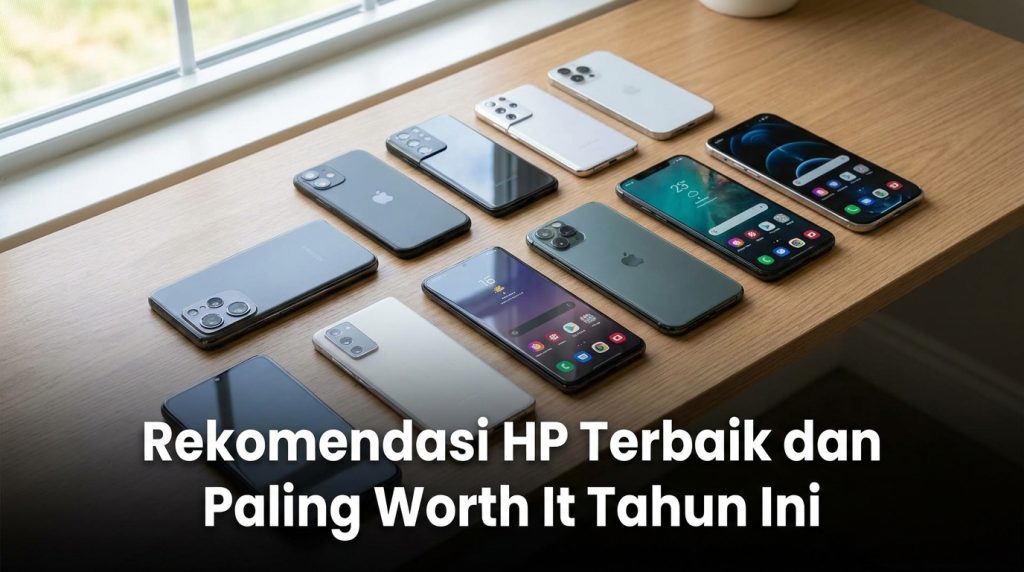 Rekomendasi HP Terbaik dan Paling Worth It Tahun Ini