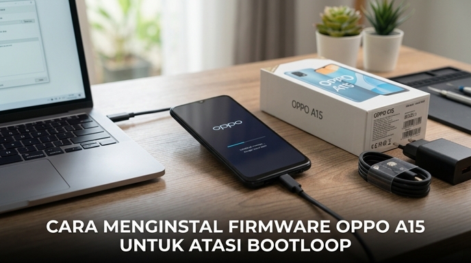 Cara Menginstal Firmware Oppo A15 Untuk Atasi Bootloop