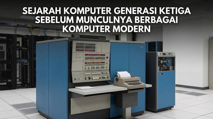 Sejarah Komputer Generasi Ketiga Sebelum Munculnya Berbagai Komputer Modern